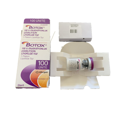 Opération botulinum de retrait de ride d'injection de Botox de toxine d'Allergan 100units