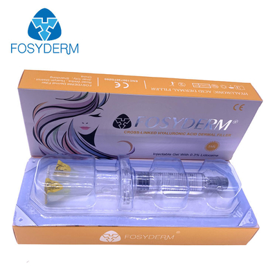 l'injection cutanée de remplisseur de Fosyderm de l'acide hyaluronique 5ml pour des lèvres flairent