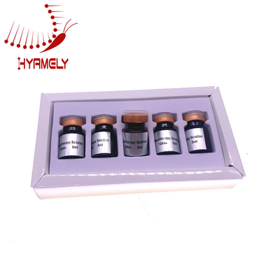 paquet unisexe lié non croisé de sérum de Mesotherapy de l'acide hyaluronique 5ml de 5vials dans une boîte