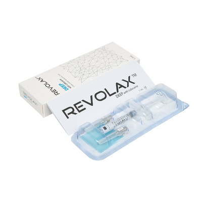 1.1 ml Remplisseurs de lèvres cutanés Revolax Fine Deep Sub-Q pour l' injection d' acide hyaluronique anti-rides