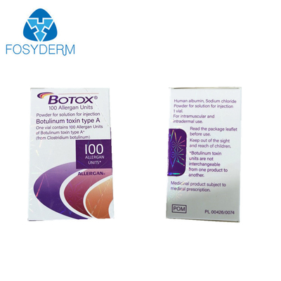 La toxine botulinique est une poudre de Botox pour les rides.