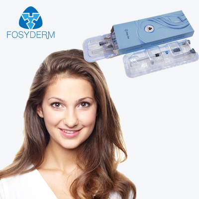 Injections cutanées de remplisseur d'acide hyaluronique profond de seringue de Fosyderm pour des soins de la peau de visage