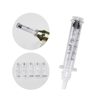 Ampoule de stylo de Hyaluron d'équipement de soin de beauté de Fosyderm pour le stylo d'acide hyaluronique 0,3 ml