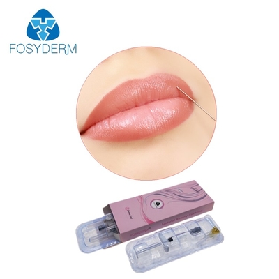 Injection cutanée injectable de gel d'acide hyaluronique de remplisseurs d'amélioration de lèvre de Fosyderm 2ml
