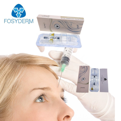 Découpe liquide de massage facial de remplisseur de Fosyderm de remplisseurs d'acide hyaluronique de gel de couleur claire