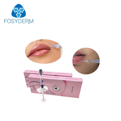 Injections faciales d'acide hyaluronique de découpe de Derm Fosyderm pour des rides/lèvres