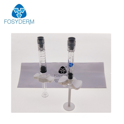 Injections cutanées transparentes de lèvre d'acide hyaluronique du remplisseur 1ml