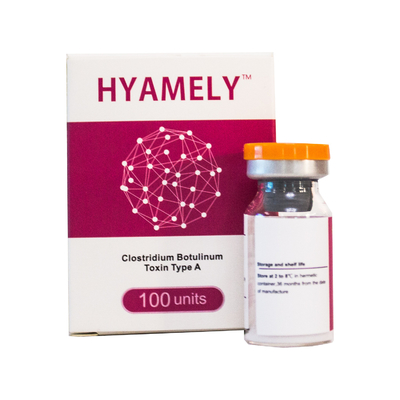 Les unités de la toxine 100 de Botulium dactylographient une marque Hyamely