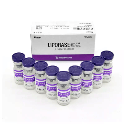 Solvant de remplisseur d'injection de lyase d'acide hyaluronique d'hyaluronidase de Liporase