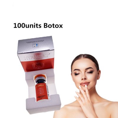 L'injection de Botox de 100 unités élimine les lignes fines faciales