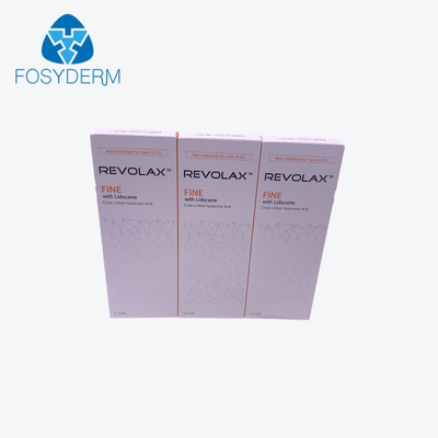 Injection d'acide hyaluronique par Revolax amende de 1,1 ml pour enlever les lignes faciales