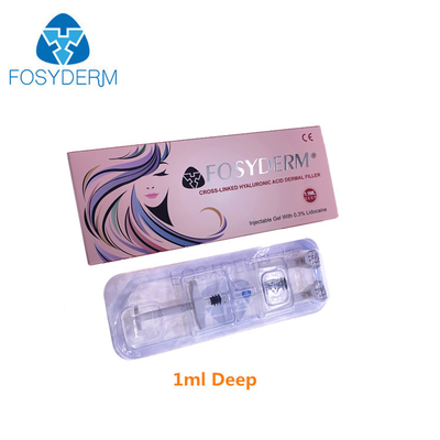 Injections cutanées profondes 24mg/Ml de remplisseur d'acide hyaluronique de Fosyderm pour Chin Augement