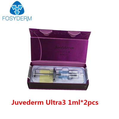 Juvederm ultra 3 lèvres russes de remplisseur cutané d'acide hyaluronique avec du lidocaïne