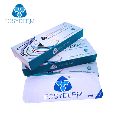 La croix de Fosyderm 2ml a lié les injections faciales de lèvre cutanée de remplisseur d'acide hyaluronique