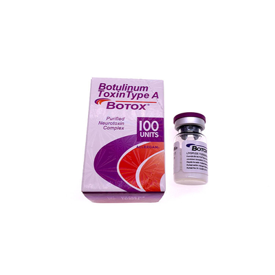 Type de toxine de Boyulinum de traitements d'Allergan BOTOX des soins de la peau 100iu d'injection