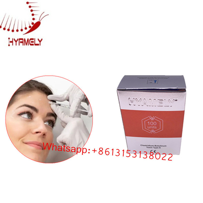 Injection cosmétique de toxine botulinum de Hyamely Botox 100units Hyamely