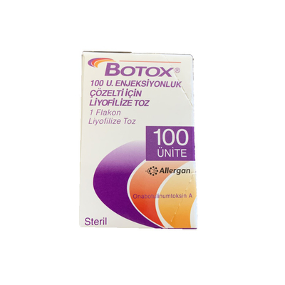 BTX botulinum d'unités de la toxine 100 d'injection d'Allergan ride le retrait