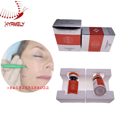 Unité botulinum coréenne de Hyamely Botox 100 de toxine pour l'injection de poudre de visage