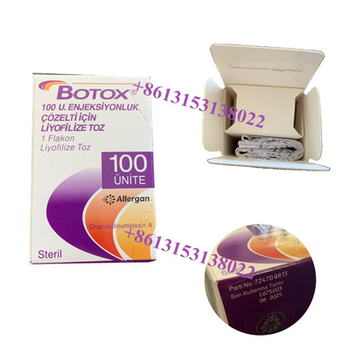 Rides de BTX d'unités botulinum de la toxine 100 d'injection d'Allergan Botox anti