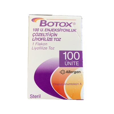 Anti type anti-vieillissement d'injection d'Allergan Botox de rides 100 unités