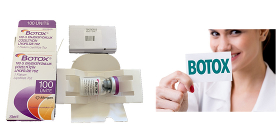 Rides botulinum d'Allergan  100iu d'injections de toxine de soins de la peau anti