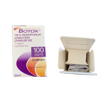 L'injection anti-vieillissement 100units d'Allergan  dactylographient une anti ride