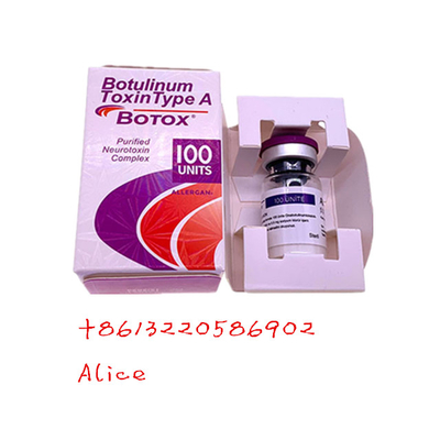 Type botulinum d'Allergan  d'injections de toxine de soins de la peau un 100units