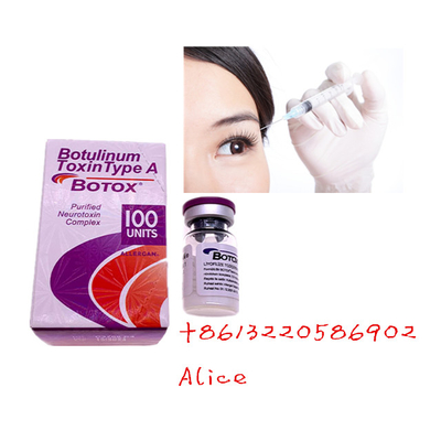 Type botulinum d'Allergan  d'injections de toxine de soins de la peau un 100units