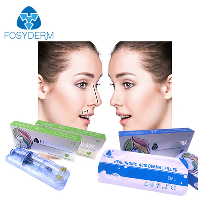 remplisseur de 2ml Fosyderm pour l'acide hyaluronique de Chin Cheeks Lips Removing Wrinkles
