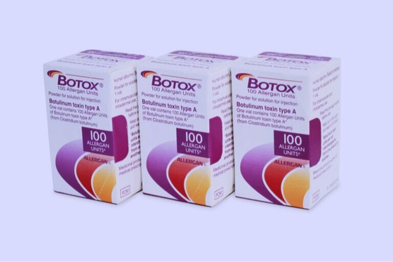Les injections de toxine botulique Allergan éliminent les rides 100 unités