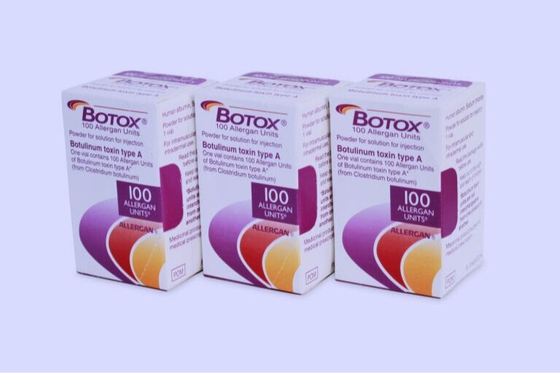 Les injections de toxine botulique Allergan éliminent les rides 100 unités Botox