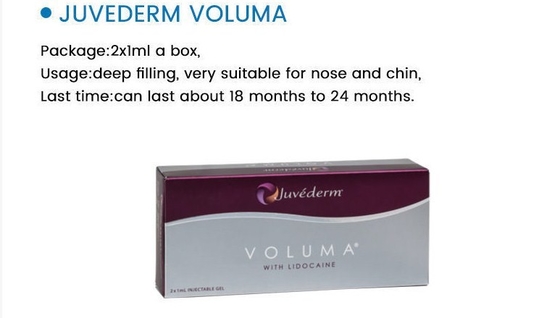Juvederm d'acide hyaluronique ultra augmentation cutanée de remplisseur de lèvre du voluma 3 ultra 4
