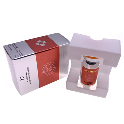 La poudre blanche de Botulax  100iu pour l'injection la toxine que botulinum enlèvent ride