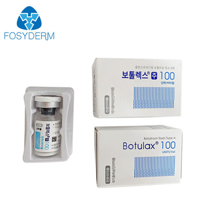 La poudre blanche de Botulax  100iu pour l'injection la toxine que botulinum enlèvent ride