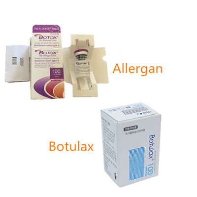 Botox Allergan 100 unités pour l'injection cutanée de remplisseur de retrait de rides