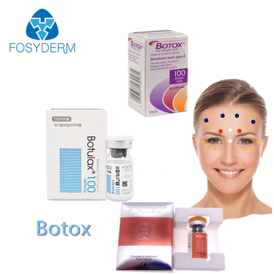 Enlevez les rides Injection Allergène Toxine Botulinique Botox Type A 100 unités