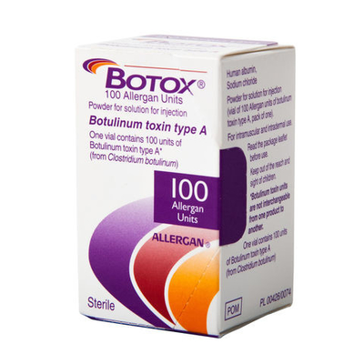 100 iU de toxine botulique injectable élimination des rides Allergène dysport Botulax