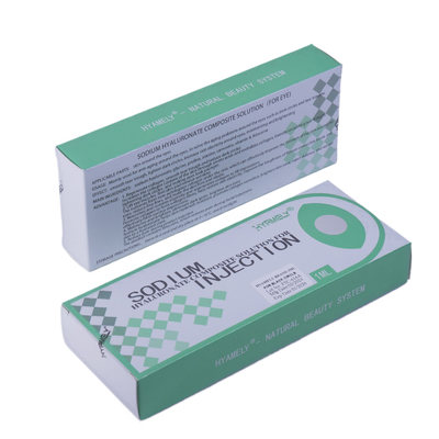 Remplisseur d'acide hyaluronique hyamely Hyaluronate de sodium éliminer les cernes 1 ml Remplisseur fin