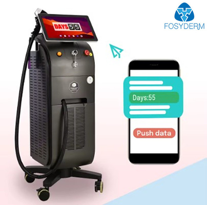 Machine à dépilation par laser à diode glace 755 808 1064 stationnaire