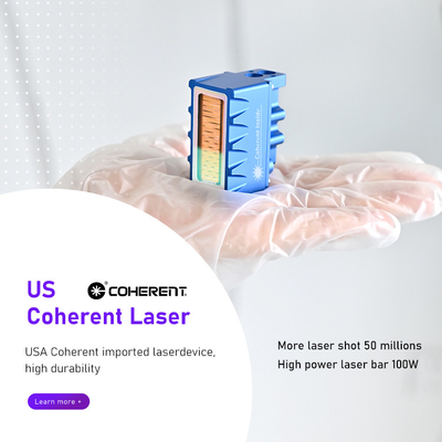 Équipement de beauté Fosyderm Laser épilateur 3 ondes 12 barres