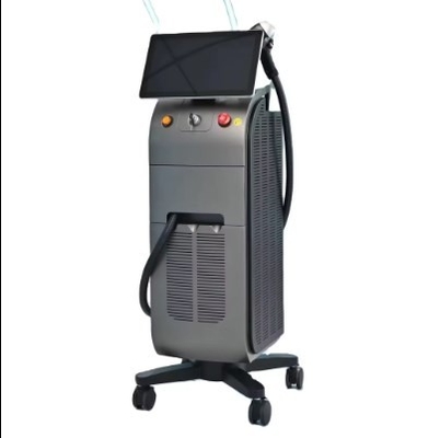 808nm Une/double poignée 1200W 1800W Diode laser machine d'épilation glace Titane pour salon
