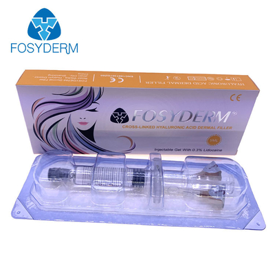 Remplisseur cutané à base d'acide hyaluronique de haute qualité 1ml 2ml 5ml pour les lèvres et le visage