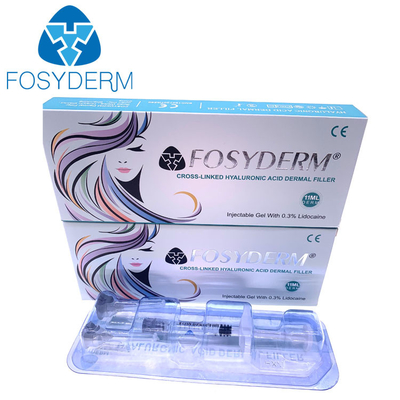 Remplisseur cutané à base d'acide hyaluronique de haute qualité 1ml 2ml 5ml pour les lèvres et le visage