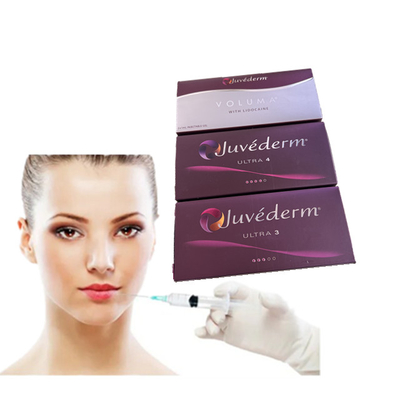 Injections de soins de la peau Plumper pour les lèvres Juvederm Acide hyaluronique Filler cutané pour le visage