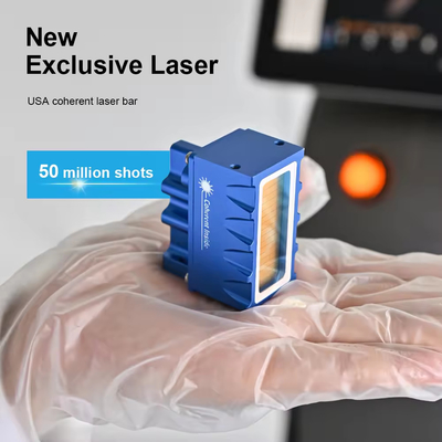 Machine d'épilation au laser de 12x26 mm avec capteur de contact avec la peau
