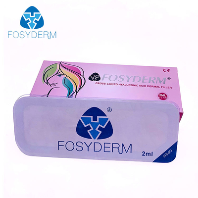 Fosyderm 2 ml Gel d'acide hyaluronique injections de remplissage cutané pour soins de la peau du visage et du nez