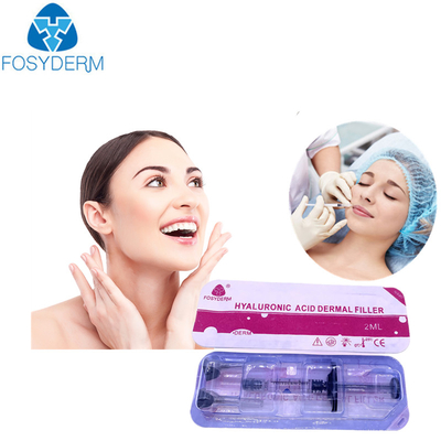 Gel de remplissage d'acide hyaluronique 1 ml pour la réduction des rides et la mise en forme du visage