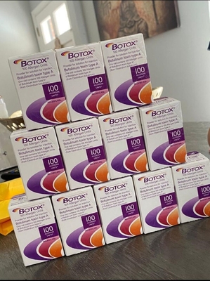 100 unités par injection Toxine botulique Injections sans odeur et de force professionnelle