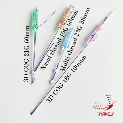 Levé de la peau de beauté fils de cog multi-fil de la Corée de la suture Pdo fil de levage pour les rides anti