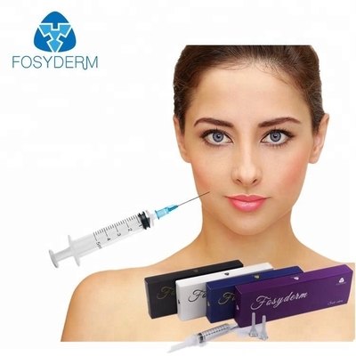 Fosyderm 1ml croisent l'acide hyaluronique cutané lié de remplisseur pour la sécurité d'injection de nez